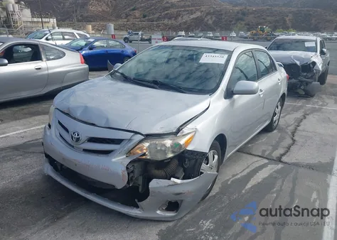 2011 Toyota Corolla Le from USA, damaged, VIN 2T1BU4EEXBC733657